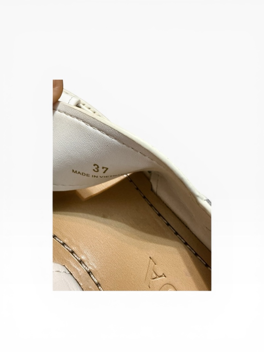 Prada Monolith White Leather Crisscross Platform Espadrille Sandals EU 37 US 7 - Picture 8 of 12